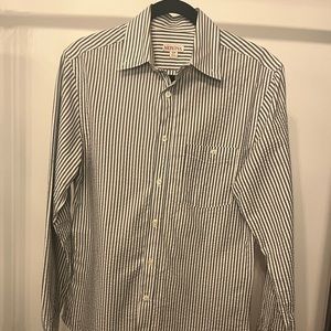 Men’s Merona Textured Stripe Button Down Shirt
